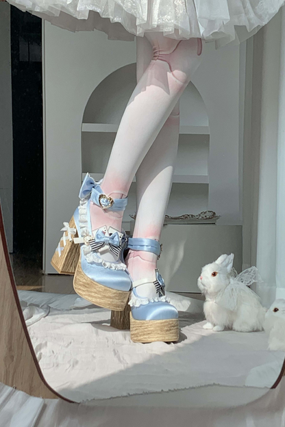 Alice's Adventure Retro Doll Lolita Heels