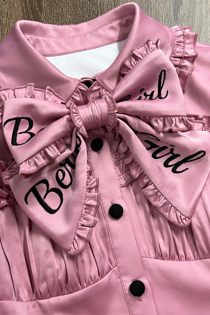 [pre-order Deadline: March 10] Candy Heartbeat Lolita Shirt + Jumper Skirt + Hat + Ribbon