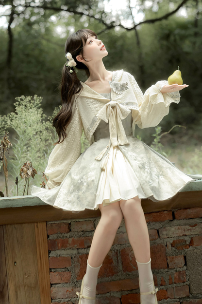 Forever Island Fragrance Cheongsam + Jacket