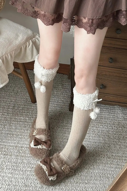 Luxurious Snow Lolita Shoes