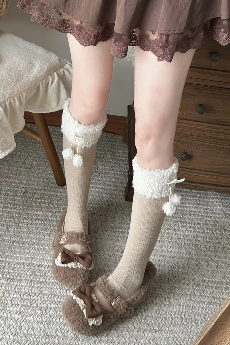 Luxurious Snow Lolita Shoes