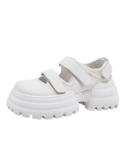 Marshmallow Sole Velcro Sandals