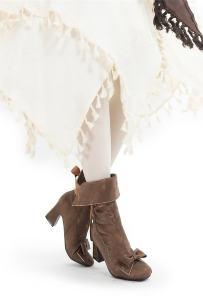 [pre-order] Mid-heel Lolita Boots