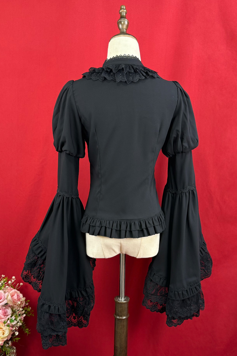 Stand Collar Princess Sleeve Lolita Blouse