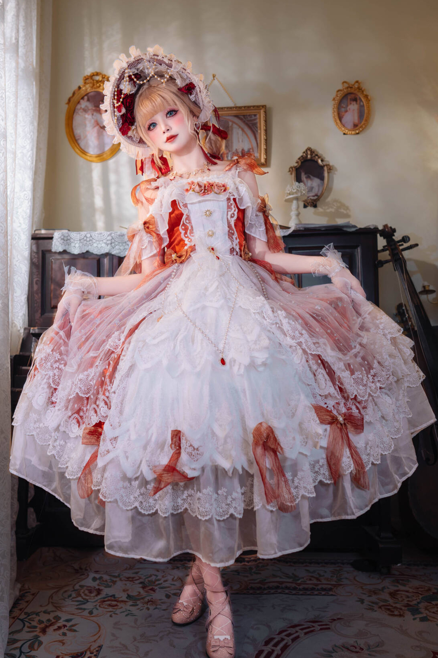 Sweet Girly Princess Lolita Dress