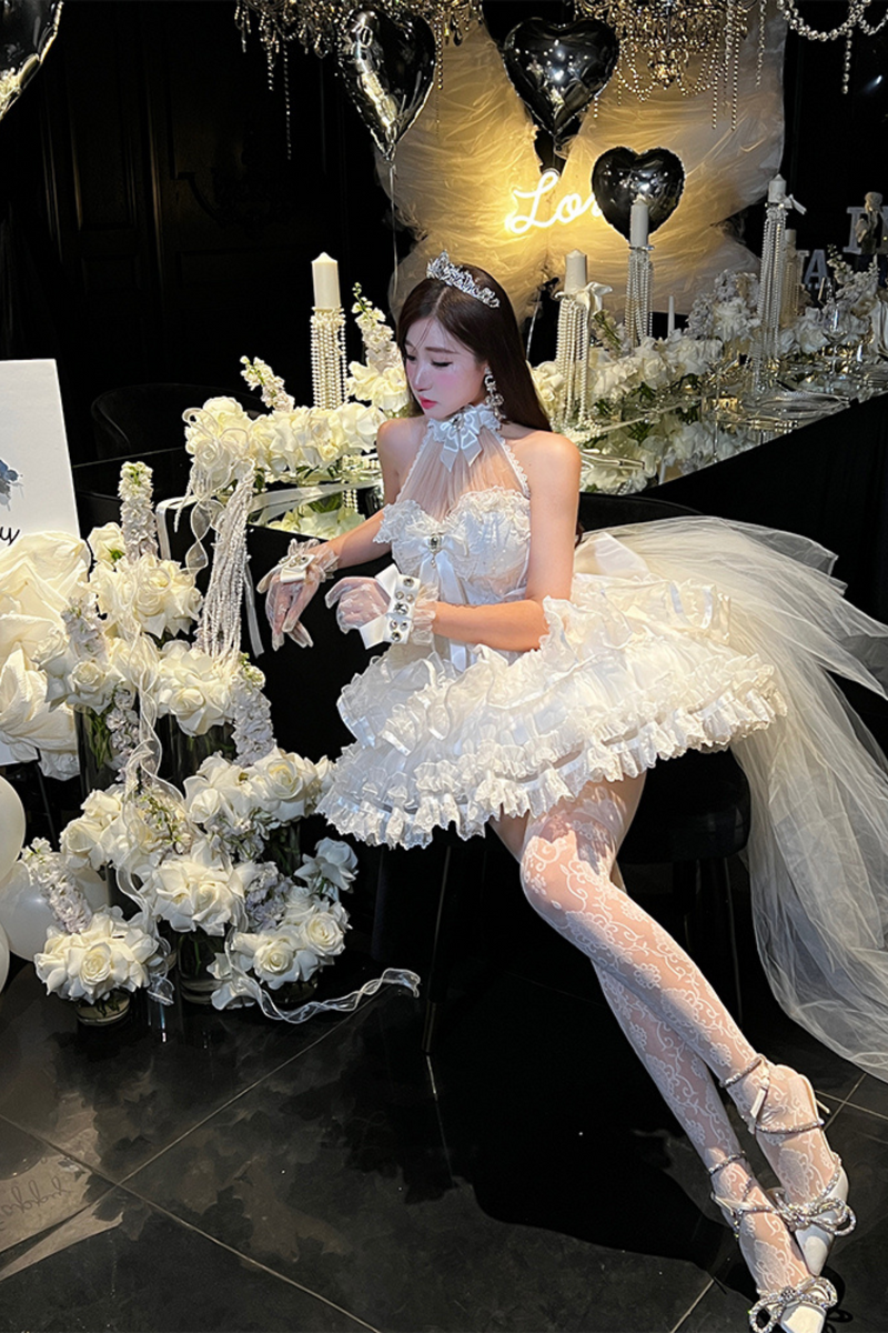 [pre-order] Short Swan Lolita Dress
