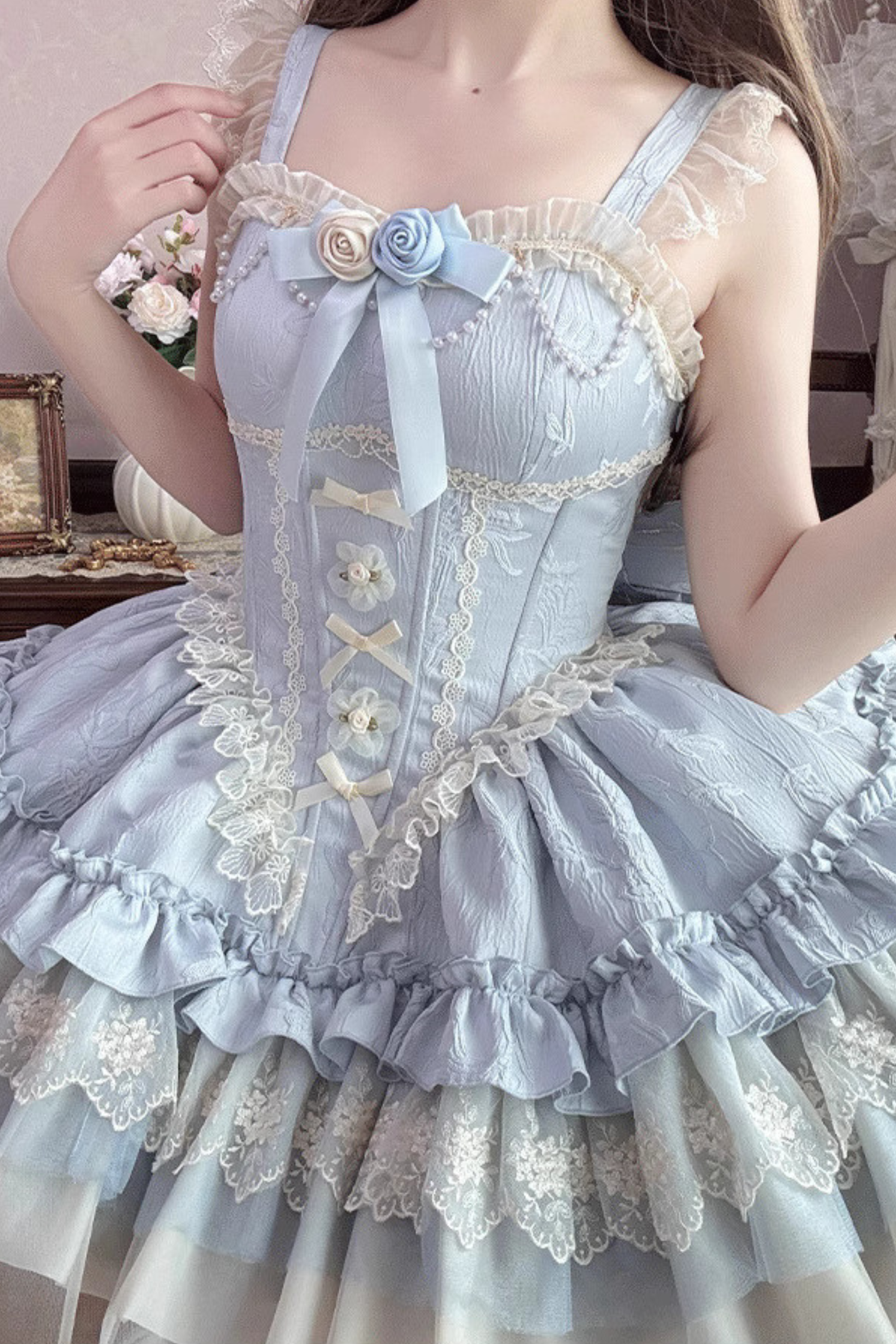 Dark Ballet Style Lolita Gothic Princess Dress