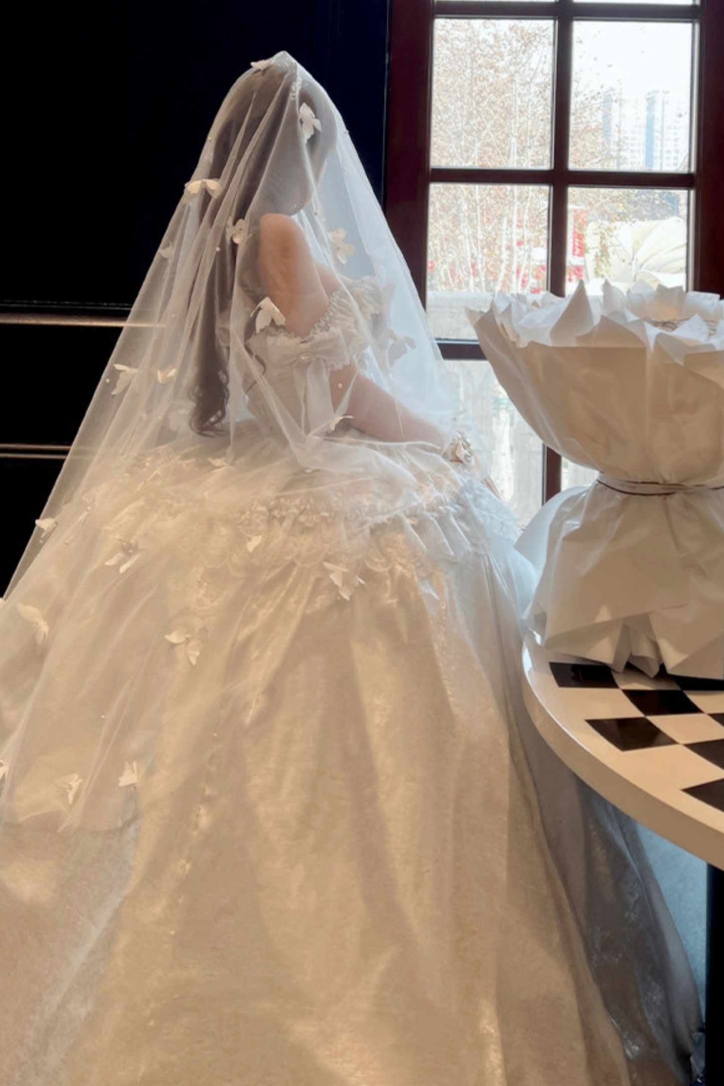 Wedding Moonlight Formal Dress + Veil