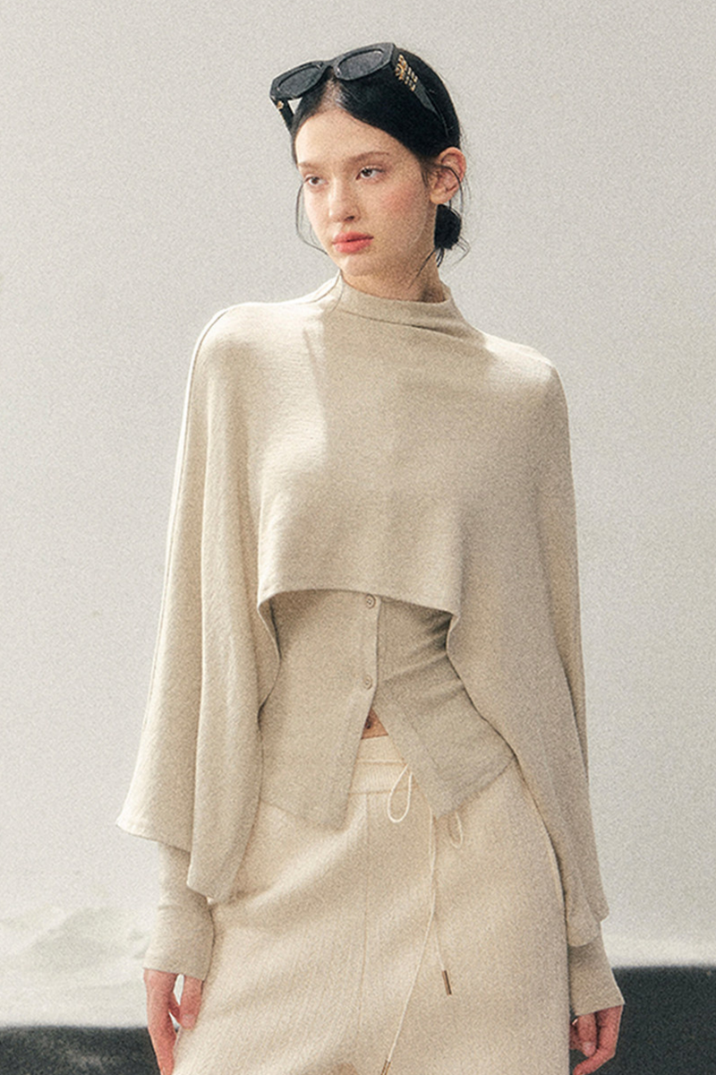 Mode Tight Shawl + Top
