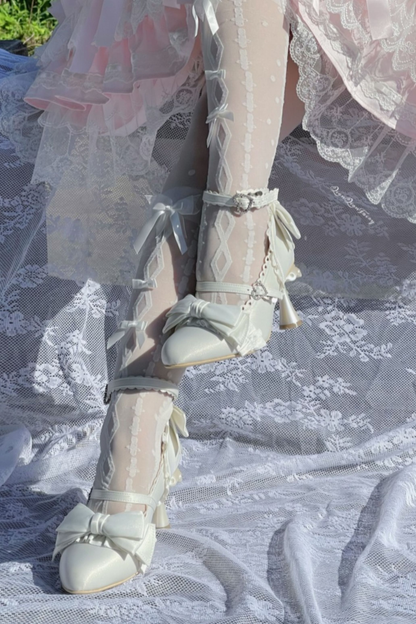 Clap Ribbon Lolita Shoes