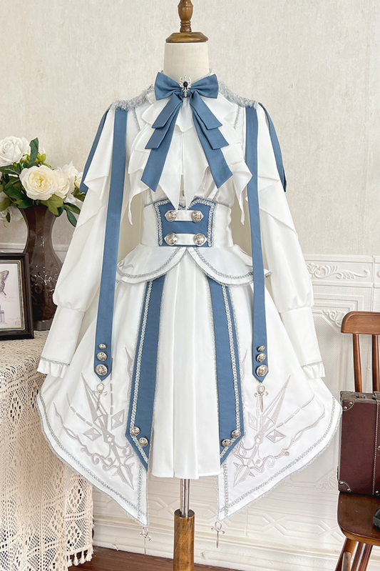 [pre-order] Star Night Style Shirt + Irregular Skirt