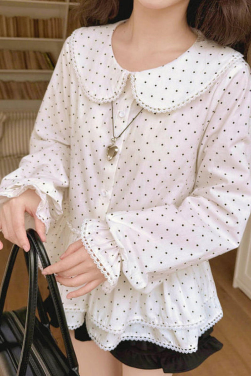Pure Polka Dot Blouse