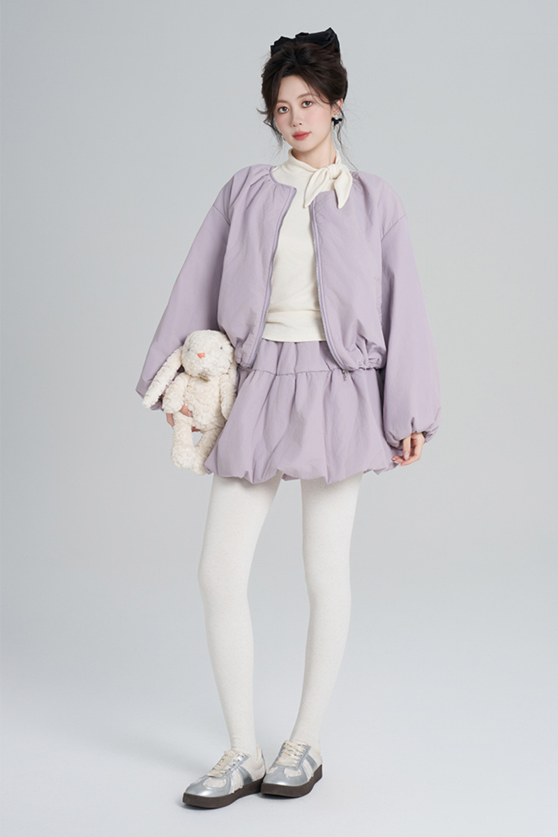 Macaron Zip Outer + Skirt