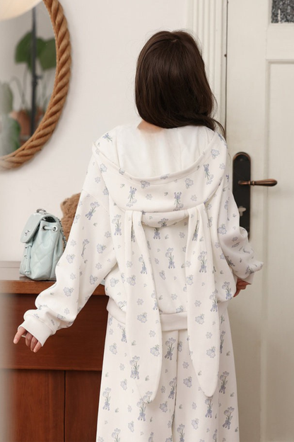 Rabbit Ear Hooded Jacket + Pants