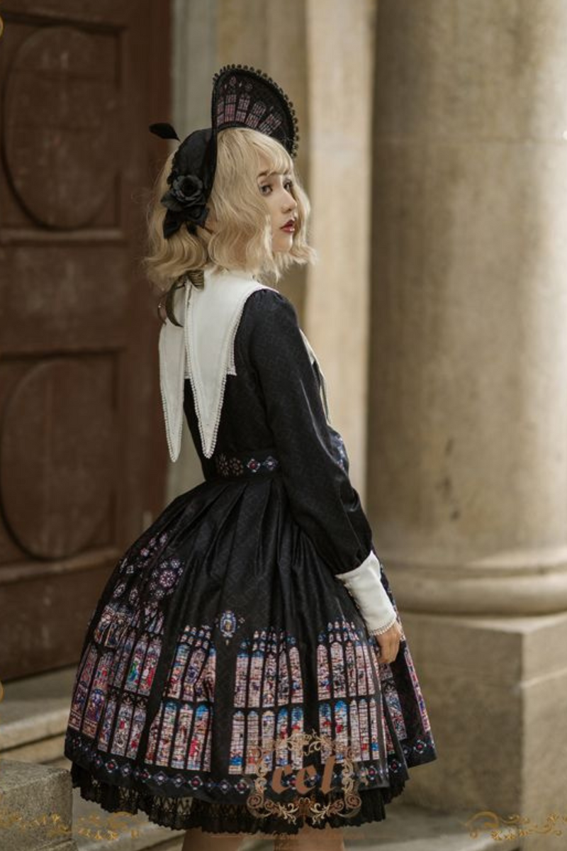 Window Retro Doll Lolita Dress