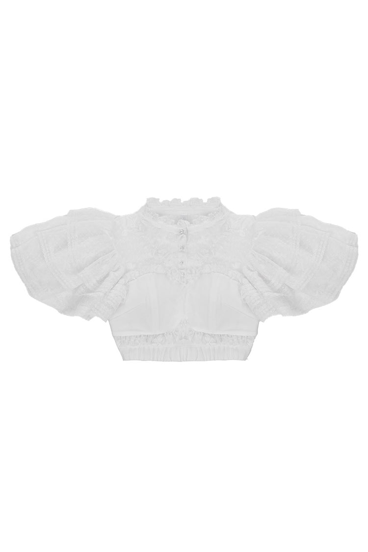 Casually Elegant Blouse with a Refined Edge