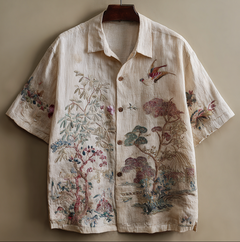 Casually Elegant Shirt with a Refined Edge