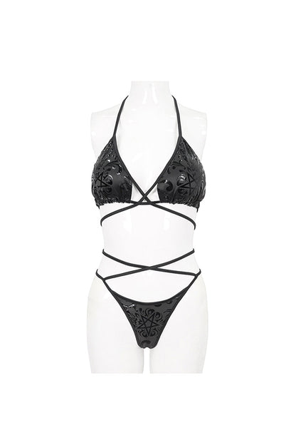 Casually Elegant Swimsuit with a Refined Edge