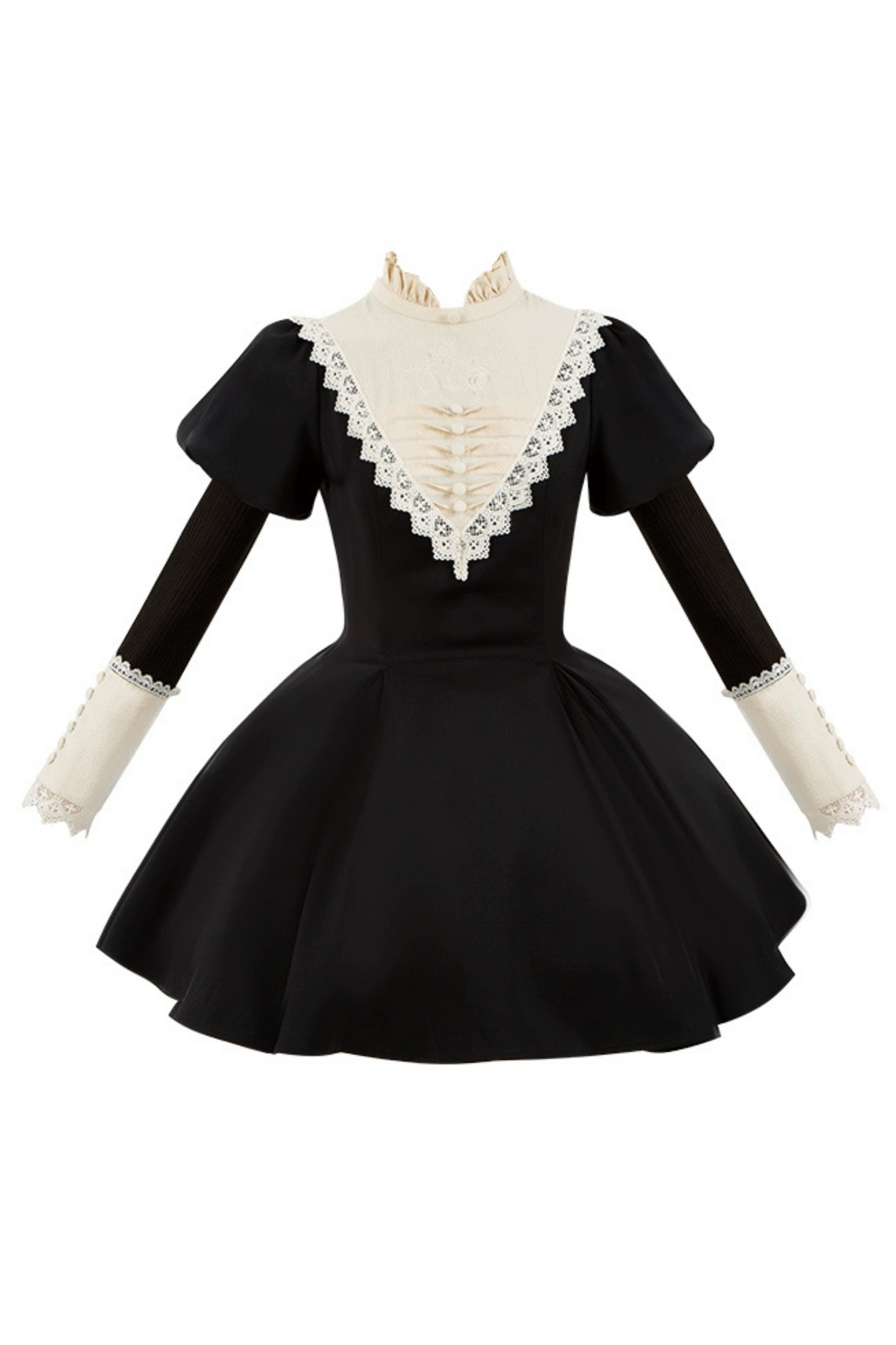 [pre-order] Dark Gothic Girl School Dress Set