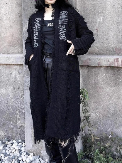Gothic Knitted Cardigan