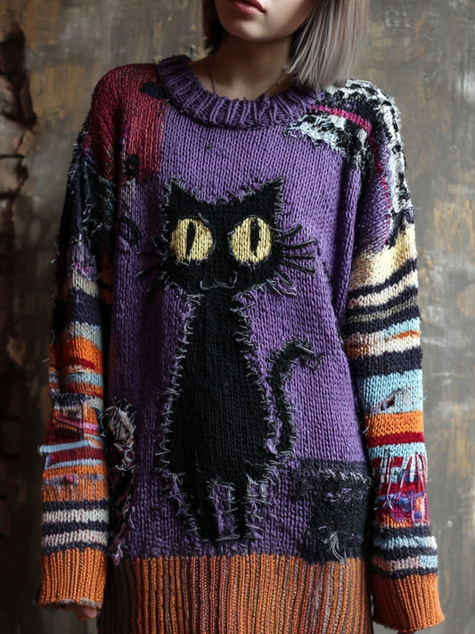 Finely Styled Sweater with a Classic Vintage Look