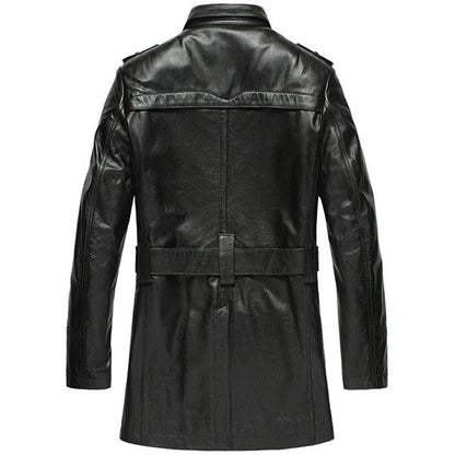 Leather Trench Coat