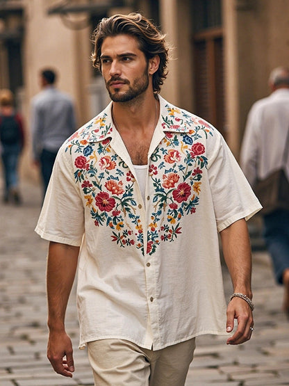 Subtly Elegant Shirt with a Refined Vintage Look