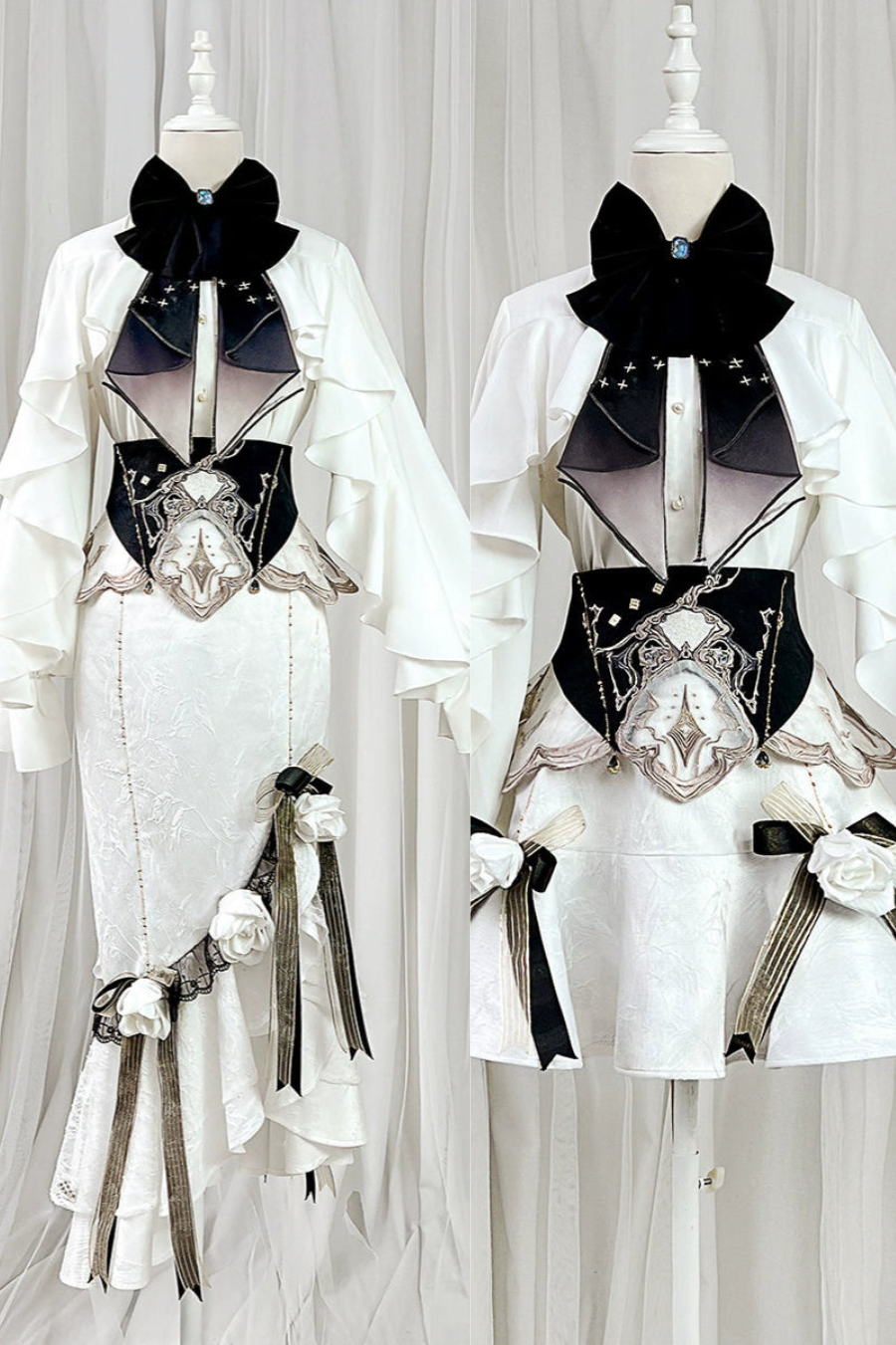 [pre-order] Flower Skirt + Ruffle Top + Waist Belt