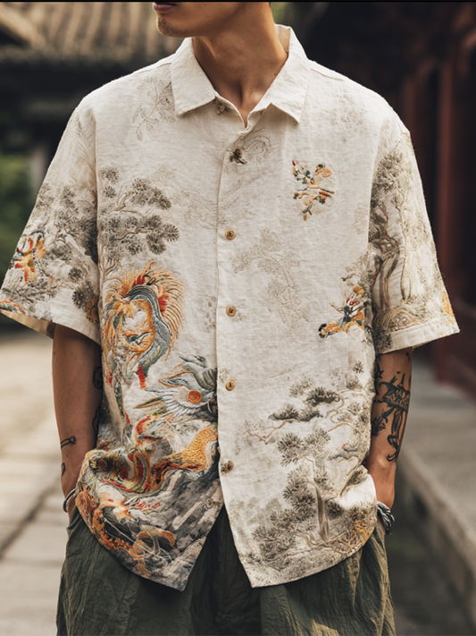 Casually Elegant Shirt with a Refined Edge