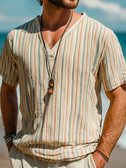 Subtly Elegant T-Shirt with a Refined Vintage Look