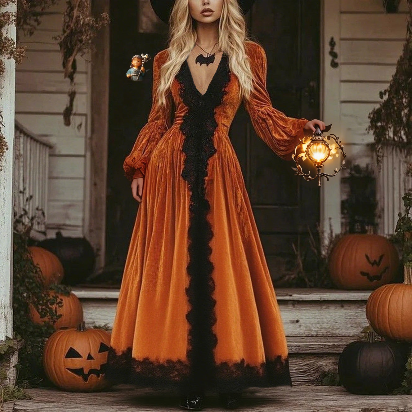 Finely Styled Dress with a Classic Vintage Look