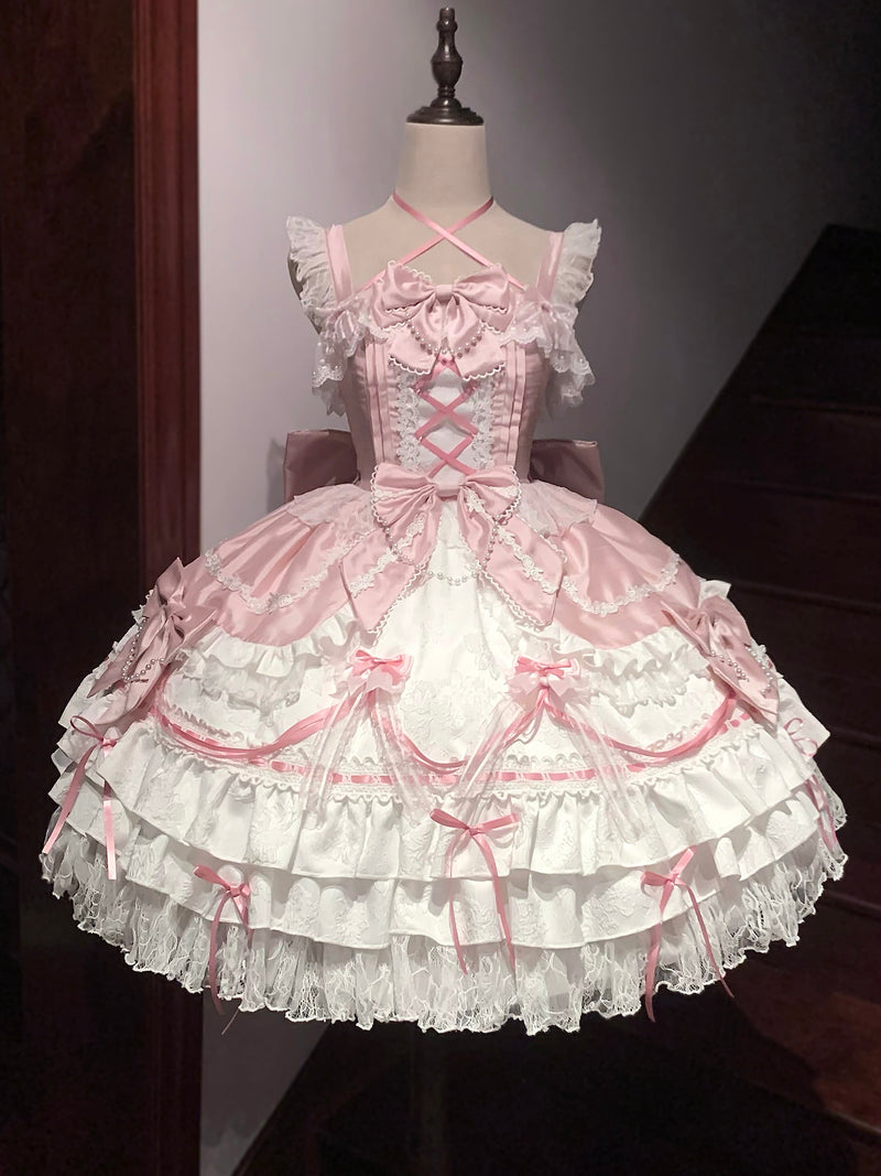 [pre-order] Magical Girl Tiered Dress + Full Set + Headdress