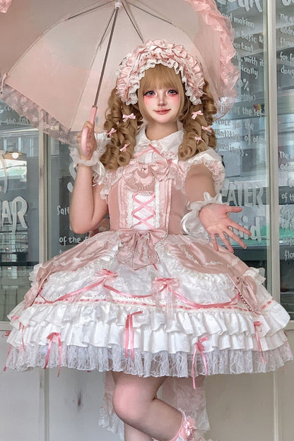 [pre-order] Magical Girl Tiered Dress + Full Set + Headdress