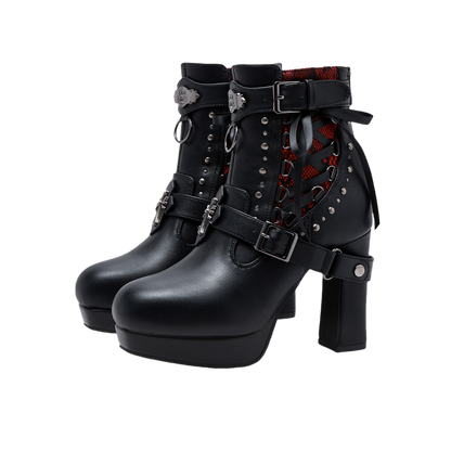 Lacybones Dark Gothic Punk Boots