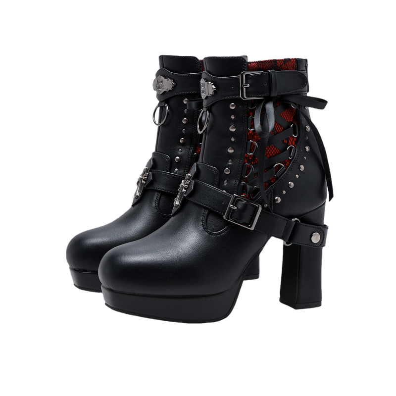 Lacybones Dark Gothic Punk Boots
