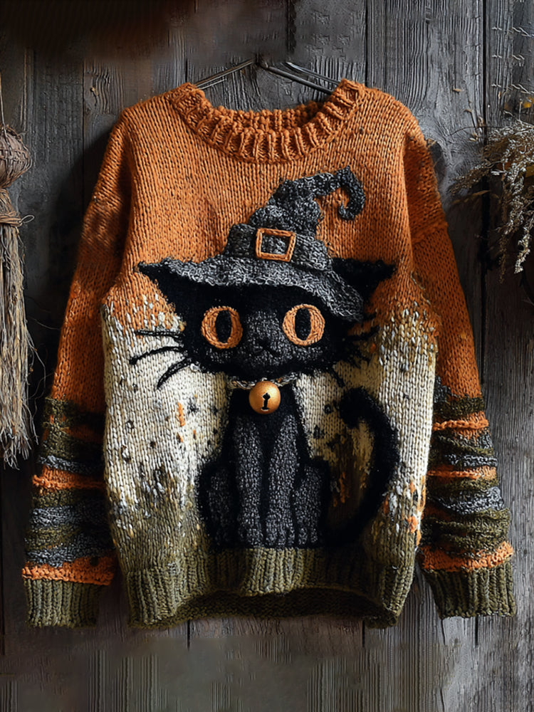 Classic Vintage Sweater with a Flattering Fit