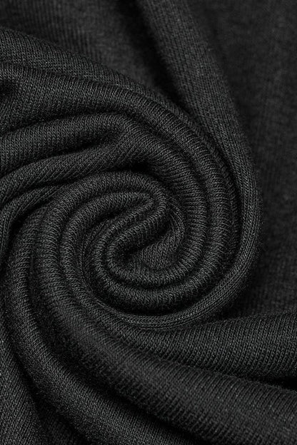 Black Sleeveless Stitching Zipper Steampunk Vest