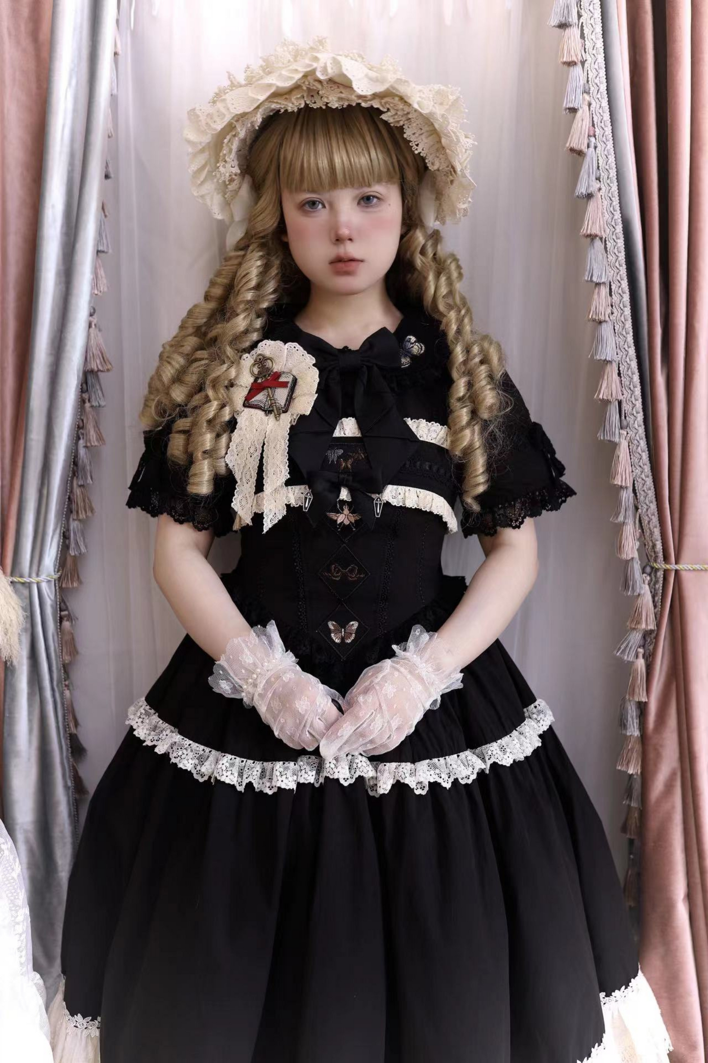 Spell Collection Room Stitch Fake Two Piece Dress