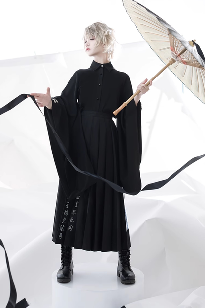 Dark Prince Big Sleeve Blouse