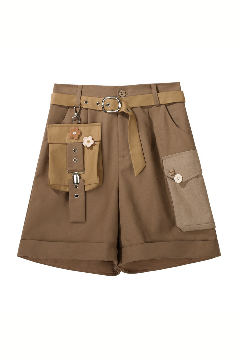 [pre-order] Neutral Style Art Design Shirt + Camisole + Shorts