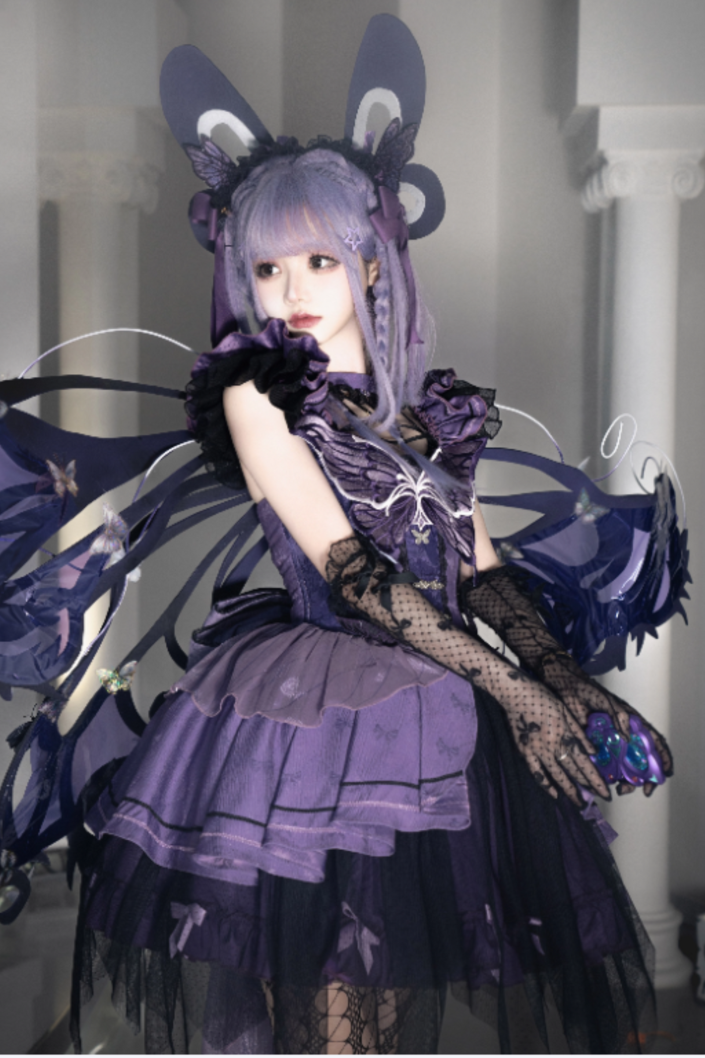 Magic Wand Butterfly Fairy Dress + Full Set + Accessories