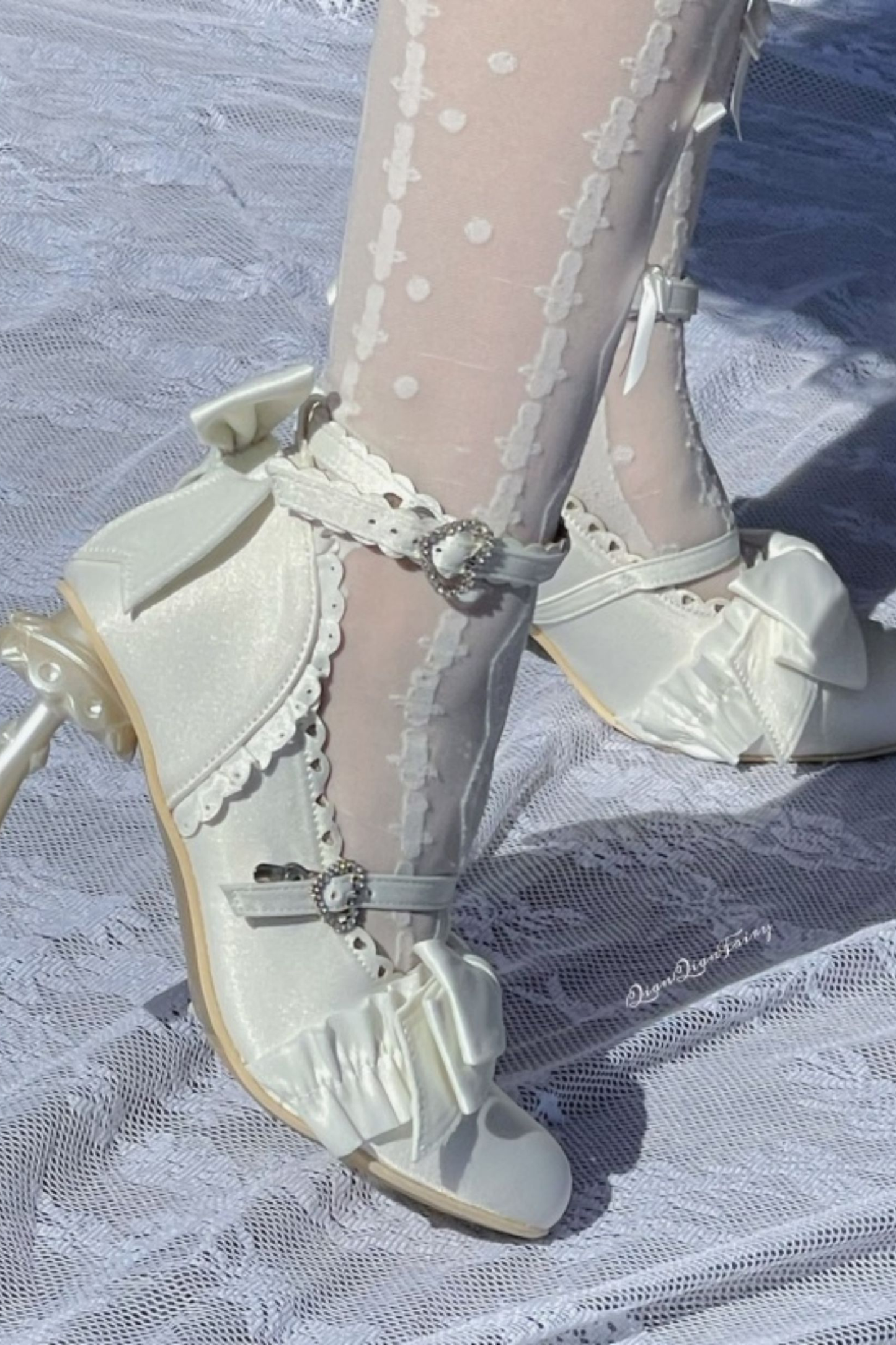 Clap Ribbon Lolita Shoes