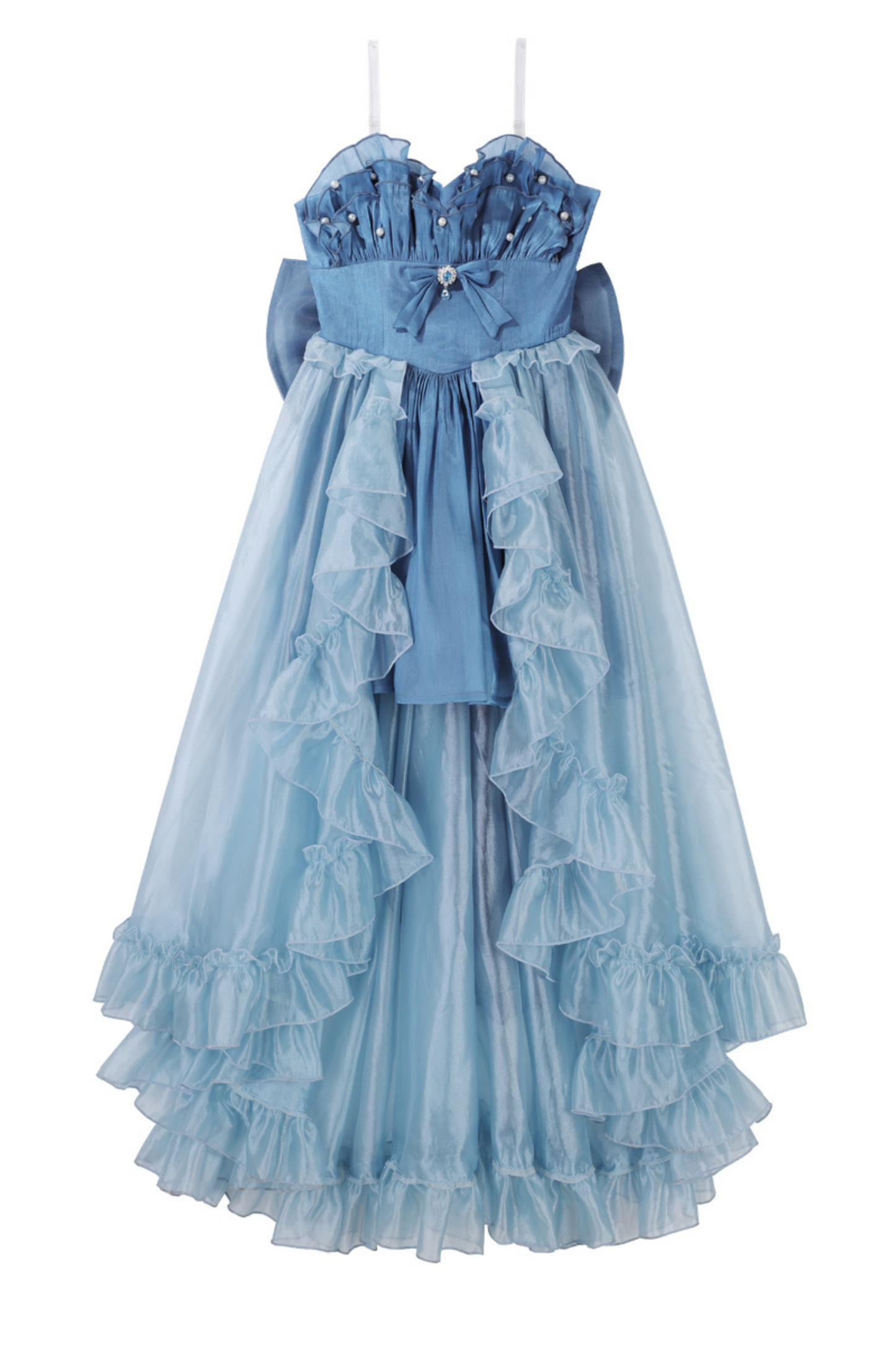 [pre-order] Blue Swing Fairy Puffy Dress + Sleeve + Ribbon
