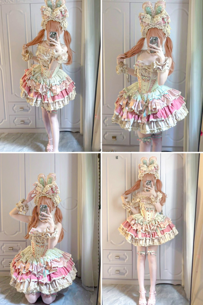 Ribbon Bunny Special Edition Bustier Dress