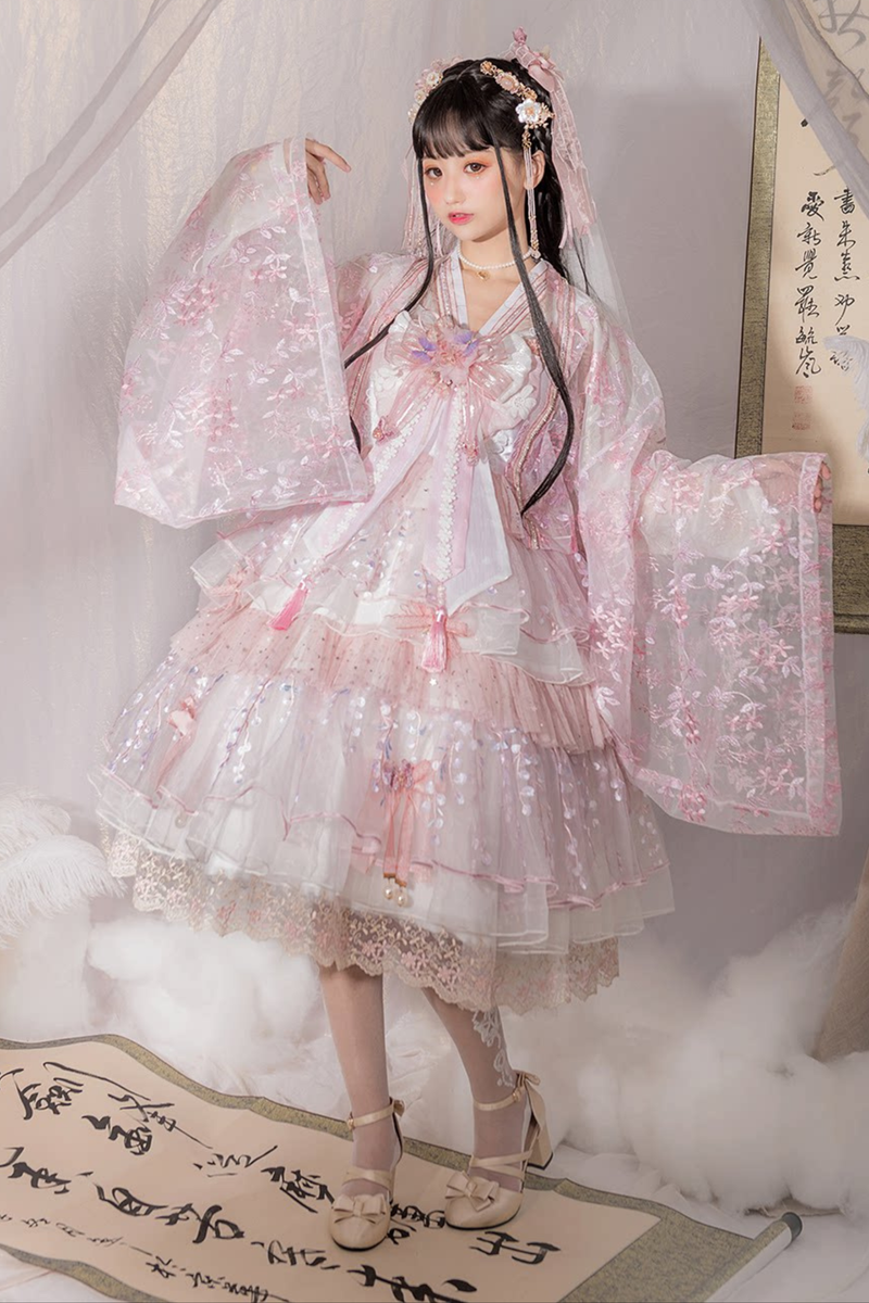 Sakura Sweet Chinese-style Lolita Dress