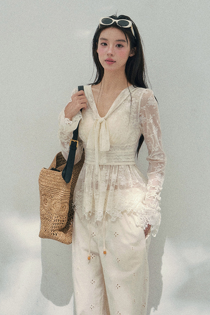 Lace Dream Sheer Top