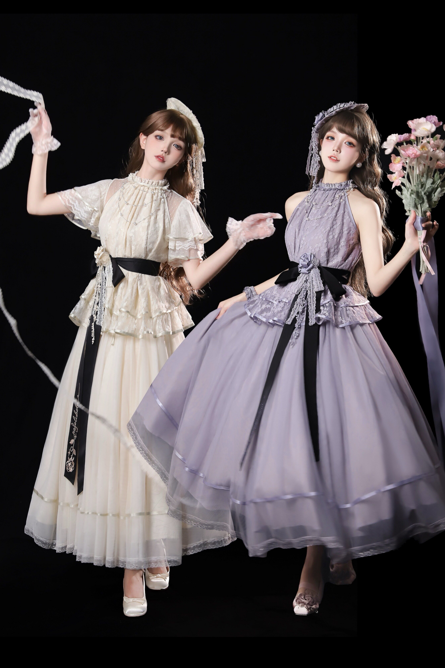 [pre-order Deadline: April 5] Retro Innerwear + Top + Skirt + Accessories
