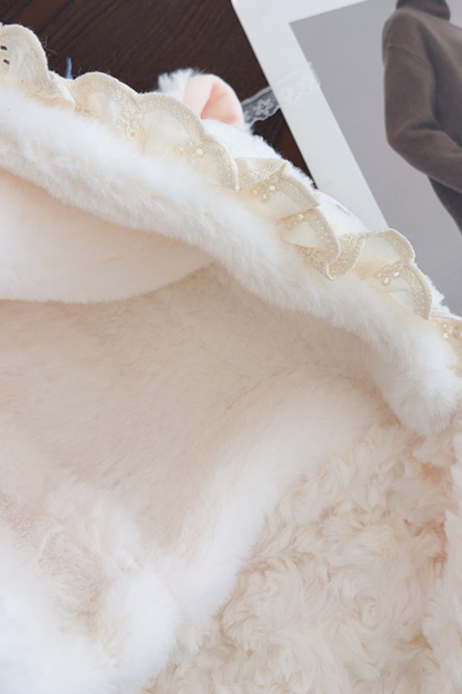 Lamb Fur Hat + Scarf