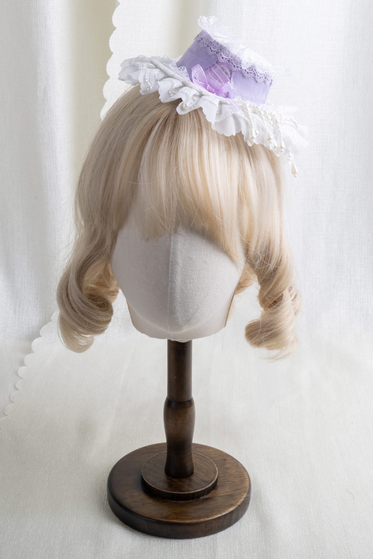 Lace Hat Lolita Clip