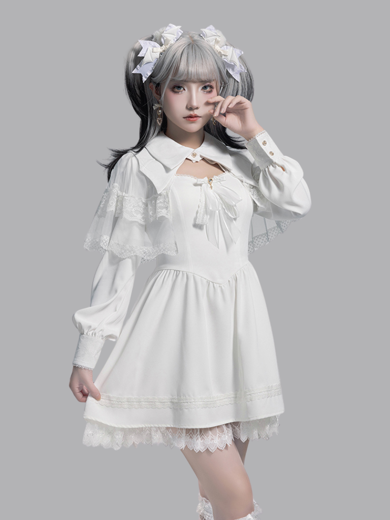 Vampire Princess Sp Dress + Corset Tulle Lace Skirt